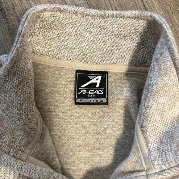 Pinehurst Resort Zip Up Sweater - Ahead Medium - Picture 4 of 4